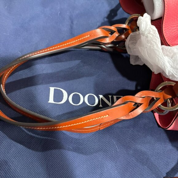 Dooney & Bourke Pink Leather Handbag - Picture 7 of 16